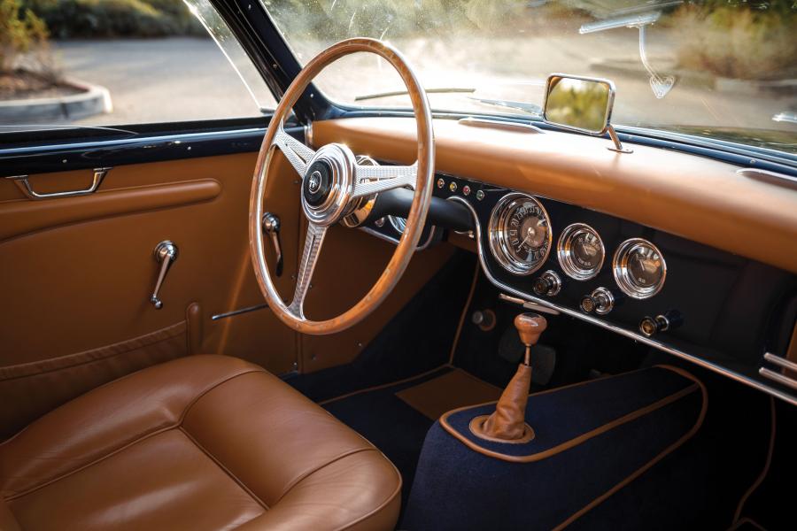 Панель приборов Alfa Romeo 1900 SSZ (1484) 1954 года  (фото 10 из 36)